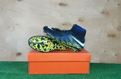 Nike Hypervenom Phantom II FG Elit Black boots Cleats mens Football/Soccers