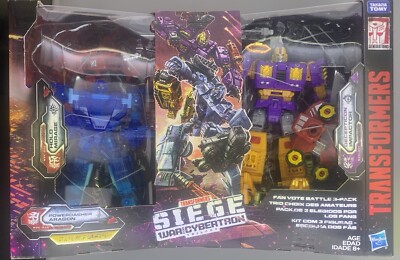 Transformers WFC Fan Vote 3 Pack Siege Mirage, Impactor, & Aragon New Amazon