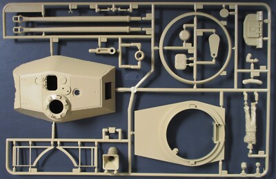 Tamiya 1/35th Scale King Tiger Porsche Turret - Parts Tree D from Kit No. 35169