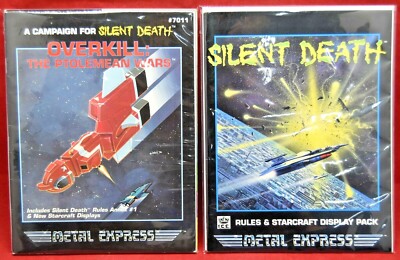 ICE Silent Death Campaign Rule Book Lot Overkill Ptolemean Wars Starcraft 4481