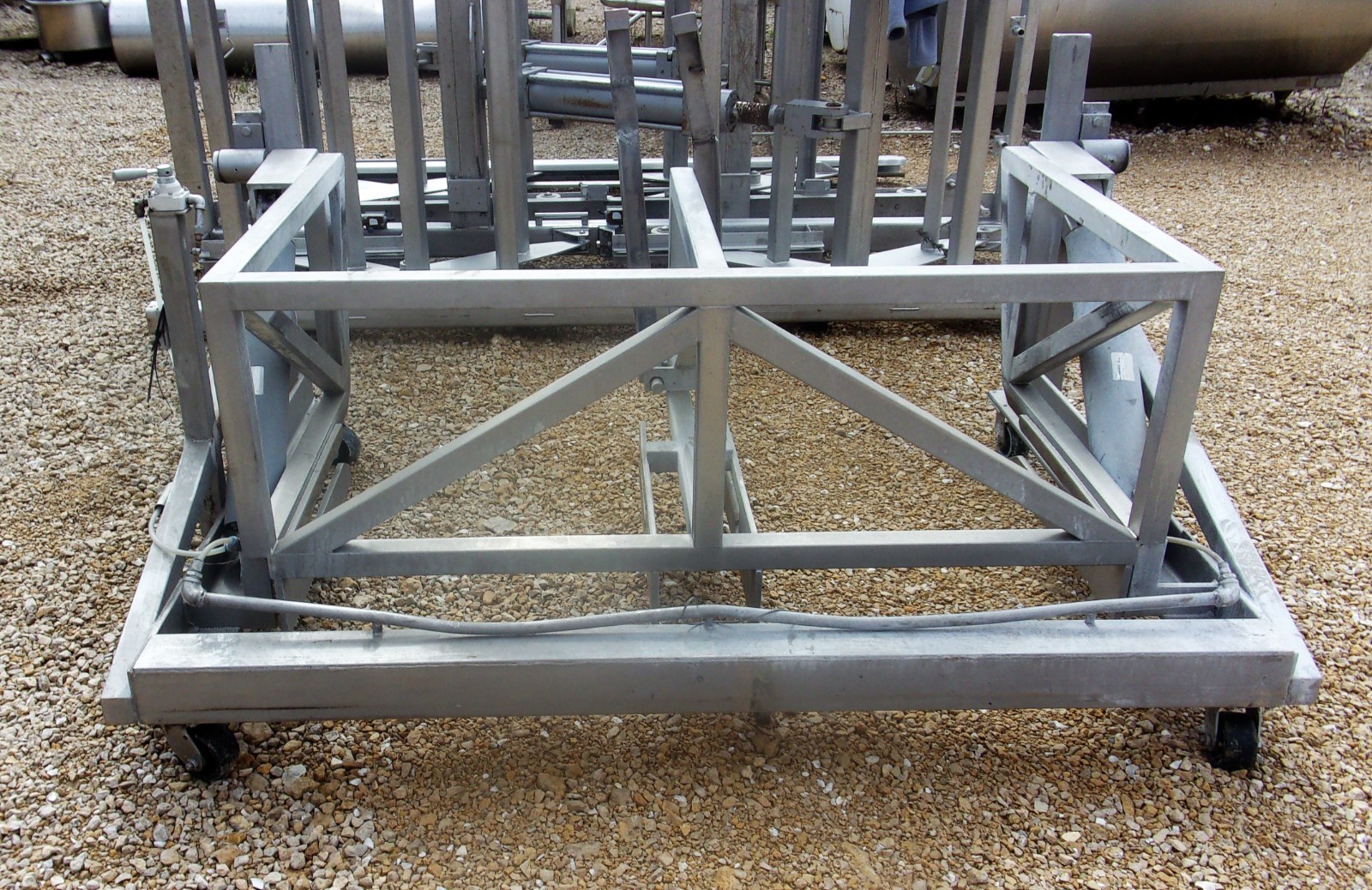 Dual Vemag Cart Dumper Stainless Steel