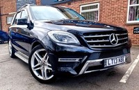2013 Mercedes-Benz M-CLASS 3.0 ML350 AMG Sport Bluetec Auto 4WD 5dr - Full Servi