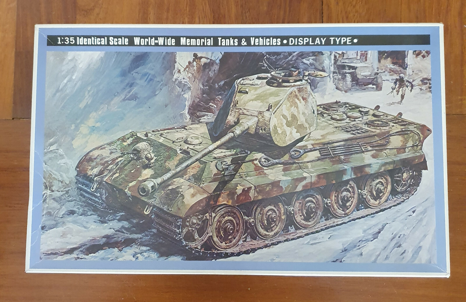 ニチモ　TIGERⅡ Vintage NICHIMO ww2 GERMAN TANK TIGER II 1:35 scale NOS