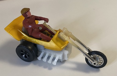 Mattel Hot Wheels Chopcycles Speed Steed Sizzler 1971 Gold Mattel Hot Wheels Chopcycles Speed Steed Sizzler 1971 Gold