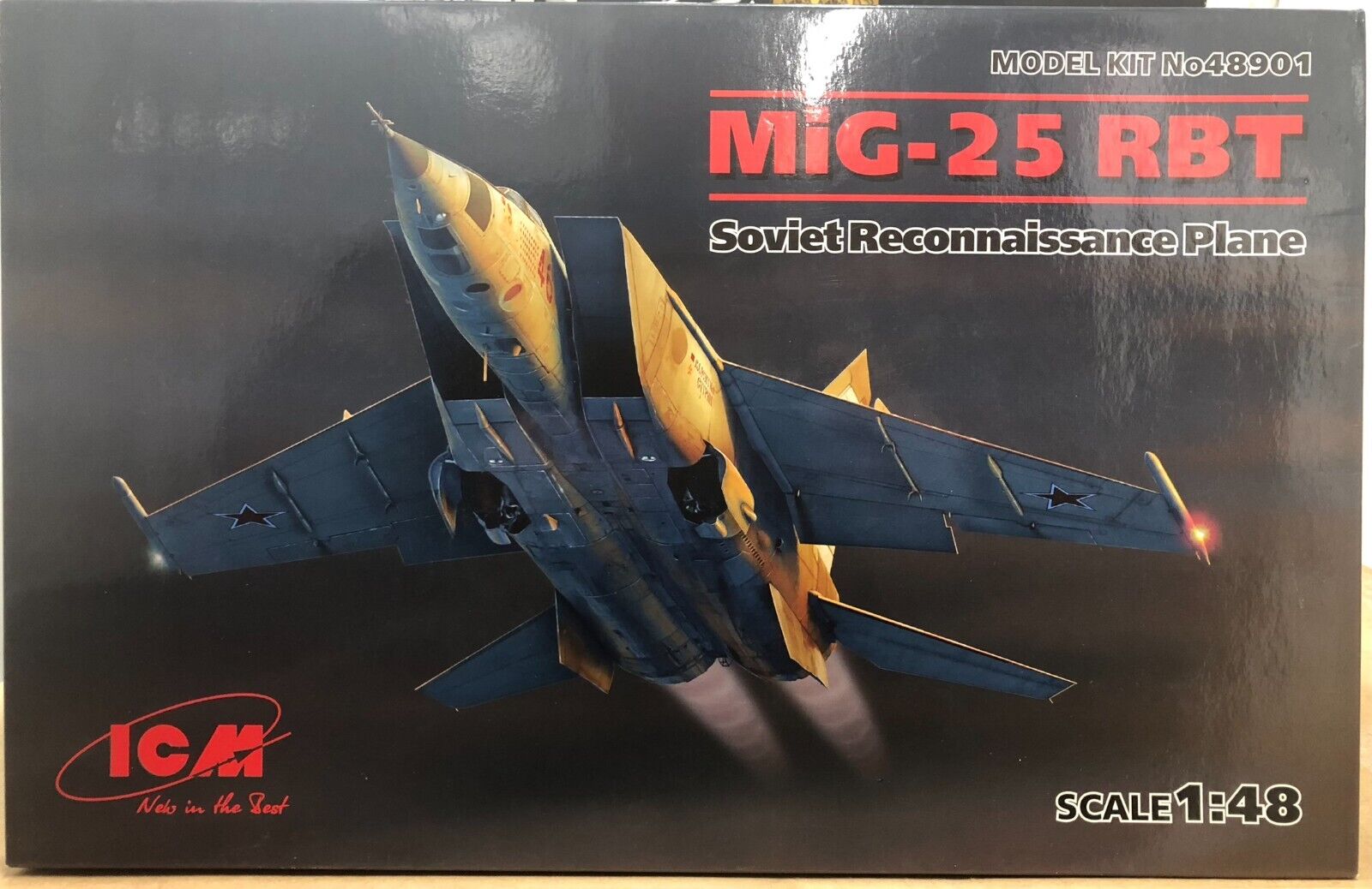 ICM 1/48 #48901 MIG-25 RBT RECON MODEL KIT NIB | eBay ICM 1/48 #48901 MIG-25 RBT RECON MODEL KIT NIB | eBay