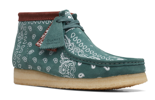 ジョージ Clarks Wallabee 試し履きのみ 箱付き UK4 ジョージ様