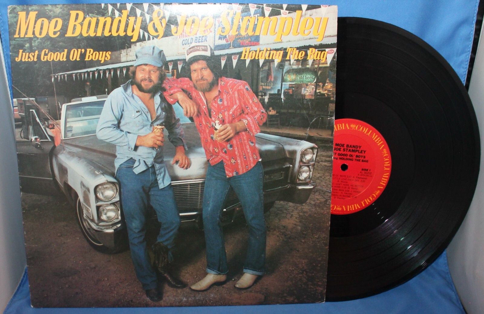 Johnson / Johnson Enos / ‘1988 SEALED品 Moe Bandy & Joe Stampley Just Good Ol' Boys Album 12