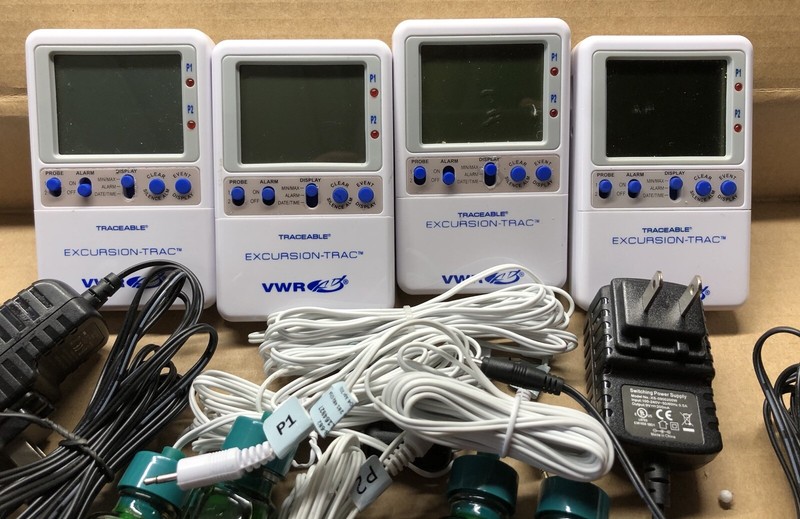 VWR Excursion-Trac Temperature Datalogging Refrigerator/Freezer w/Alarm