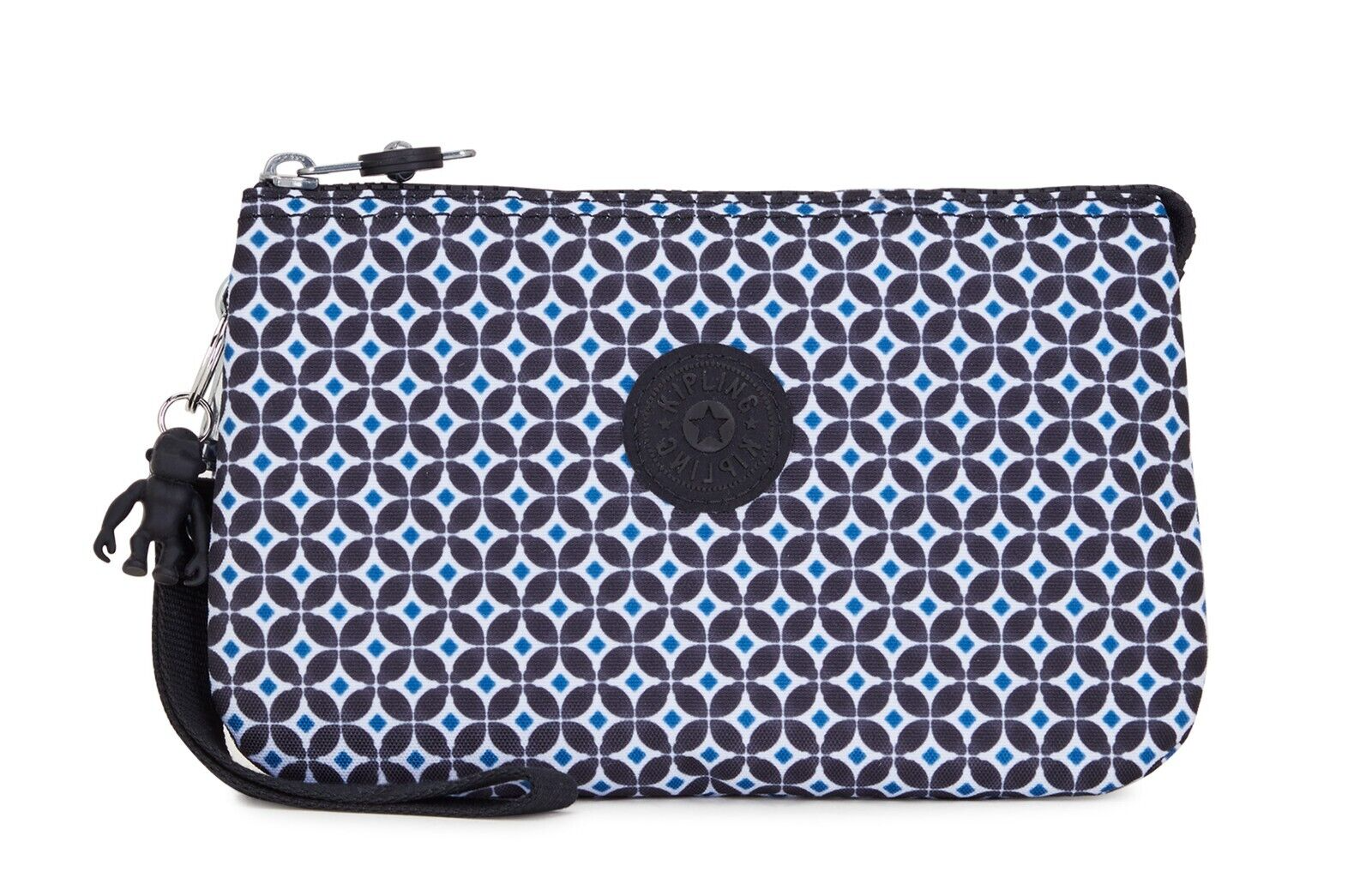 Kipling CREATIVITY XL Extra Large Purse With Wristlet Blackish Tile