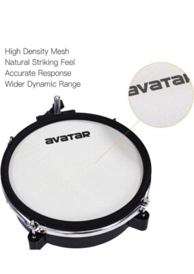 Avatar Dual-zone Mesh Head Snare/Tom Pad, 8 Inch Model: DRM21108