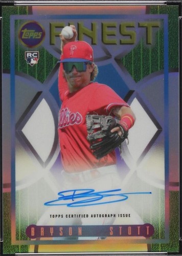 2022 Topps Finest Flashbacks - Bryson Stott #95FA-BS