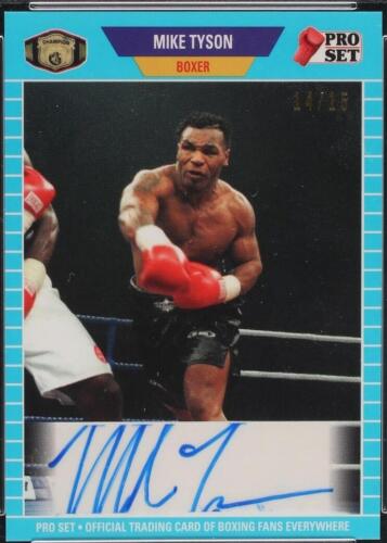 TYSON FURY 2021 LEAF PRO SET ENCASED AUTO AUTOGRAPH #32/99