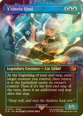 Mtg ヤ・シュトラ・ルル/Y'shtola Rhul 全面アート版 foil Mtg ヤ・シュトラ・ルル/Y'shtola Rhul 全面アート版 foil FOIL