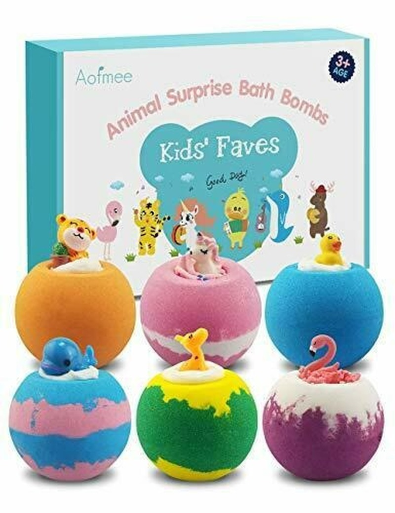 Badebomben, Badebomben Kinder, Badebomben Geschenkset 6pcs Badekugeln,Badezusatz