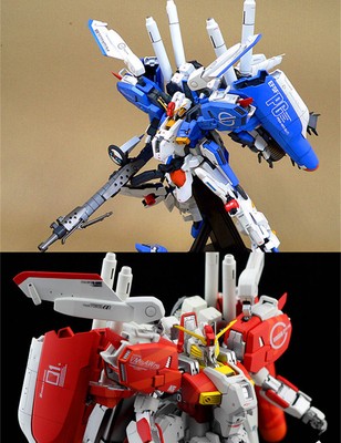 Daban Gundam Msa 0011 Ext Mg 1 100 Ex S Gundam Double Armour Model