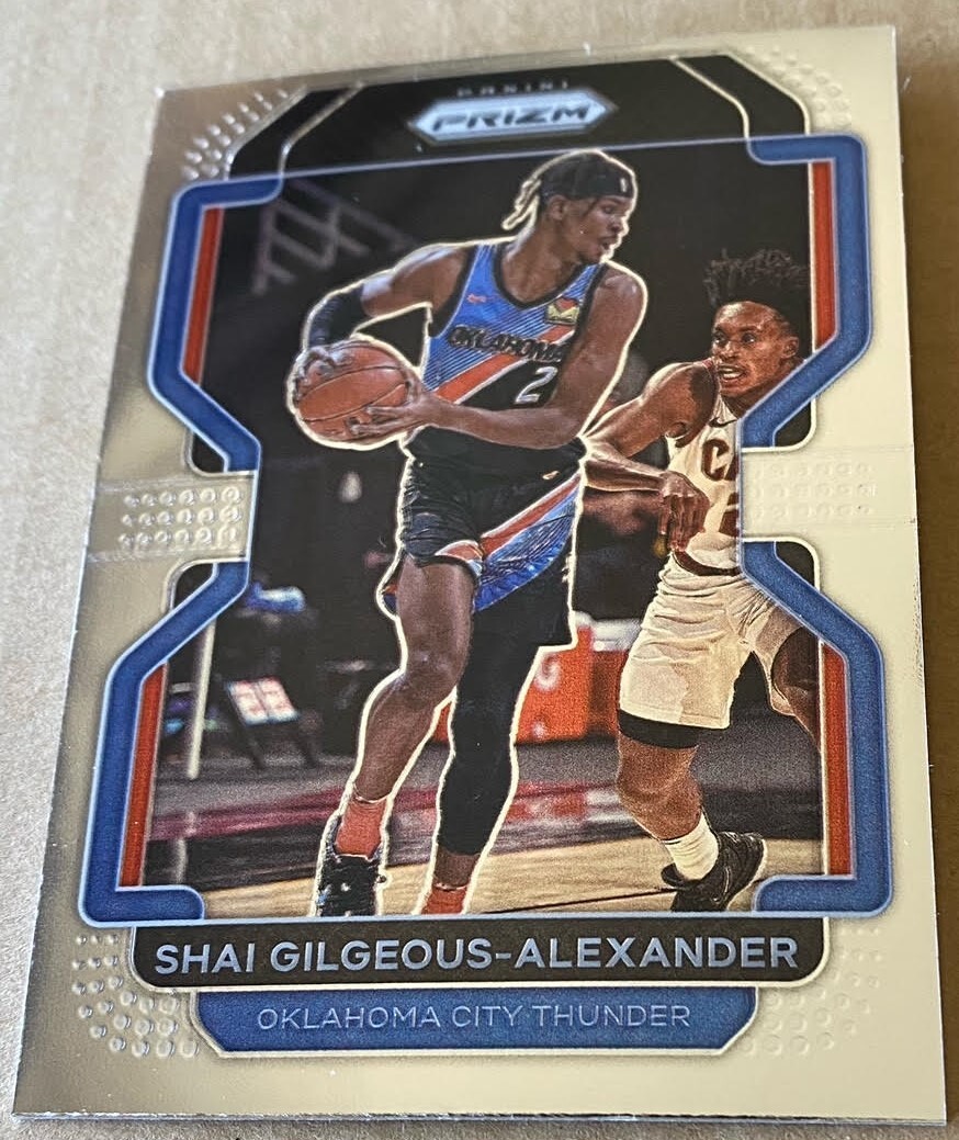 SHAI GILGEOUS-ALEXANDER PRIZMカード No.57 Shai Gilgeous-Alexander 2023-24 Panini Select #57 Green