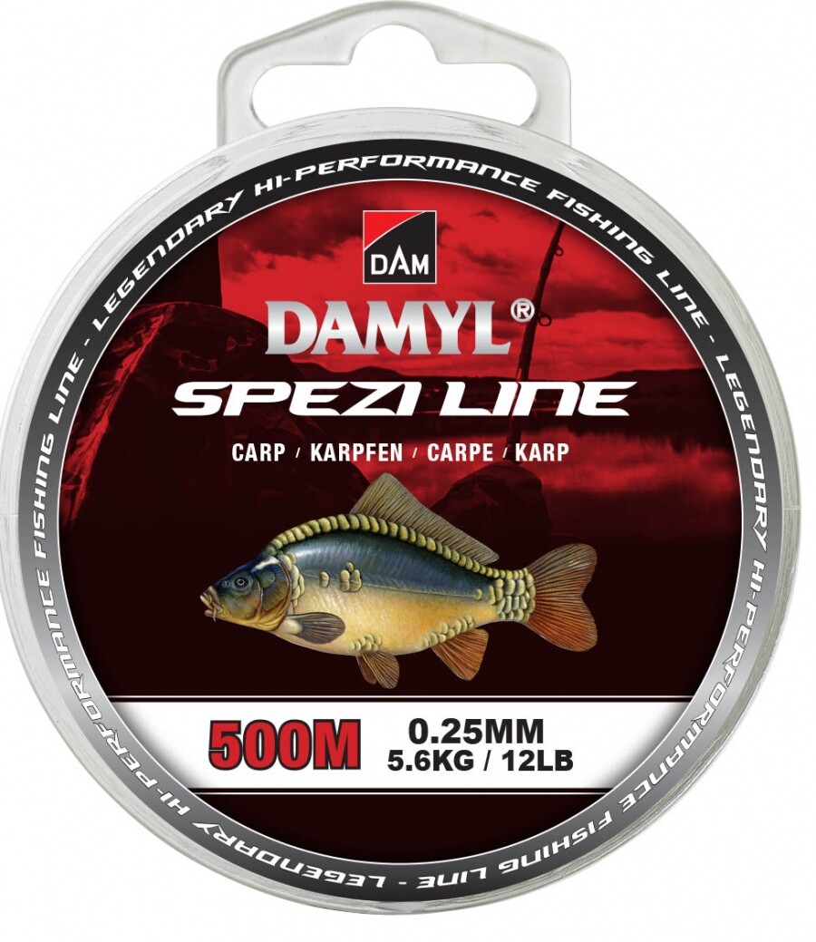 DAM DAMYL SPEZI LINE Angelschnur Neu+OVP Forelle Karpfen Hecht Wels Flunder