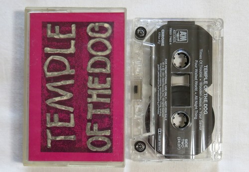 Temple Of The Dog s/t Promo Cassette Tape 1991 USA Press A&M