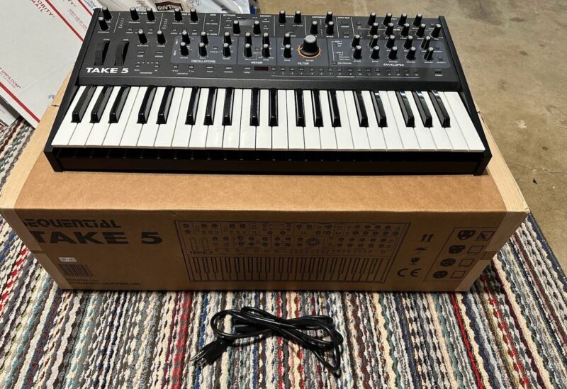 Sequential Take 5 Synthesizer - 44 Key - Basically Brand New