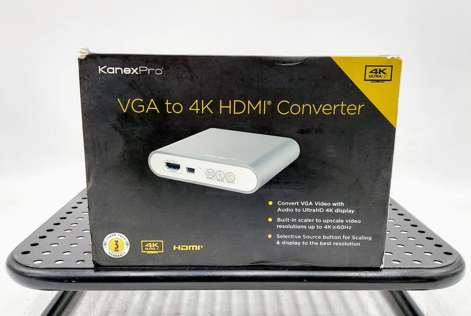 KanexPro CON-VGA-HD4K VGA to 4K HDMI Converter Analog KanexPro CON-VGA-HD4K VGA to 4K HDMI Converter Analog