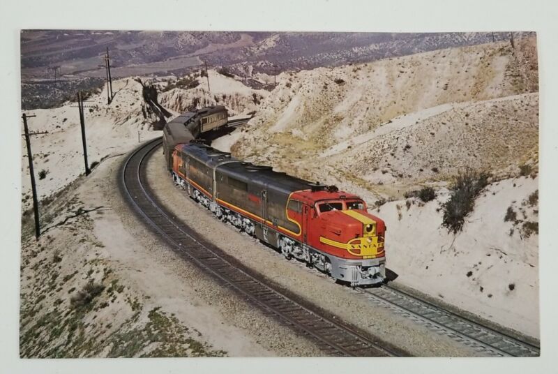 Santa Fe Railway California - Glossy 8.75" X 5.5" Photograph / Postcard