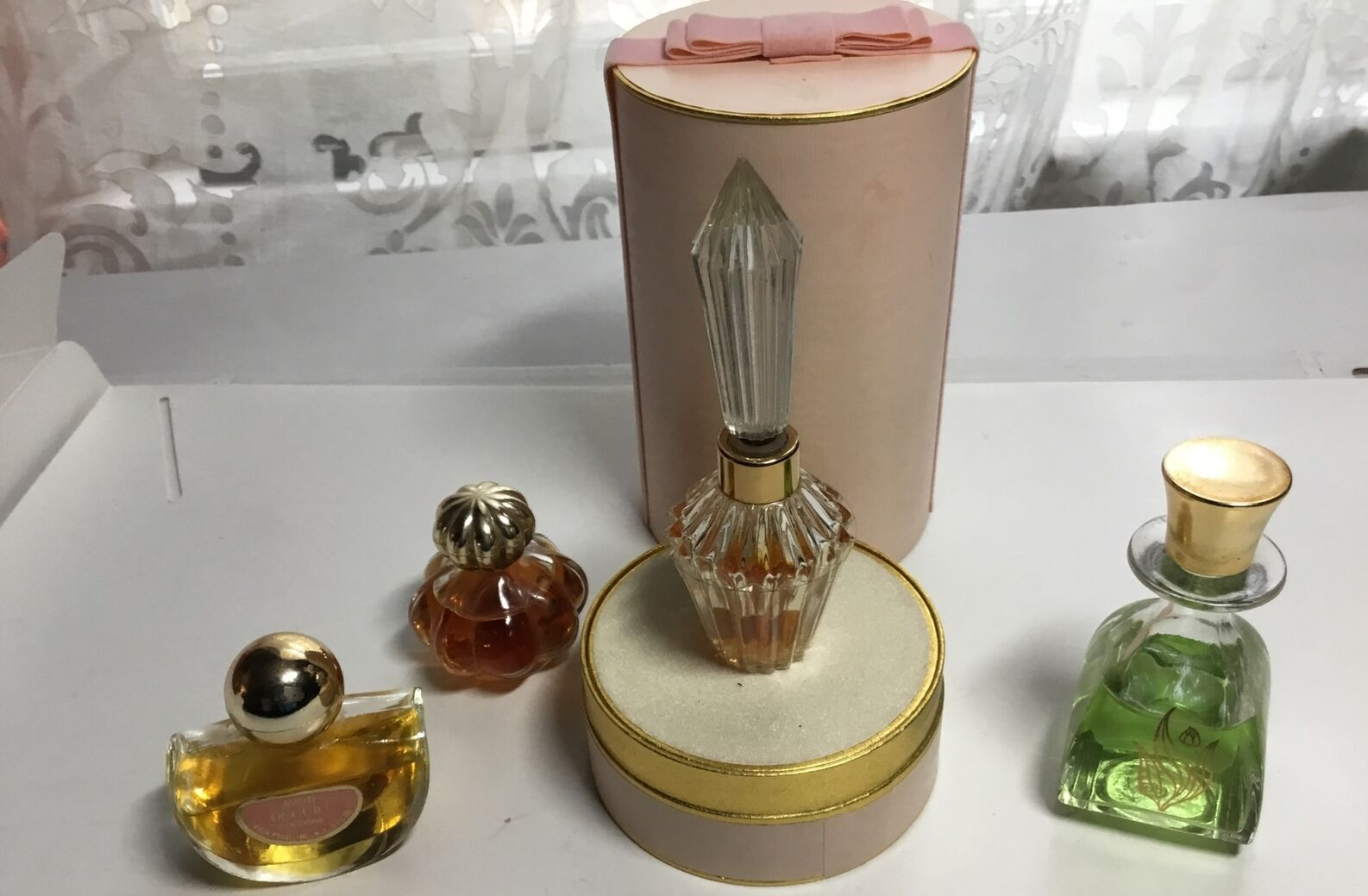 トップス Ameri VINTAGE PERFUME SMELL WAFFLE TOP ameri VINTAGE PERFUME SMELL SHEER TOP
