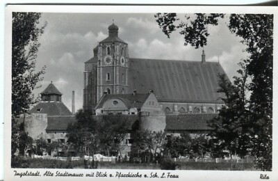 Allemagne Ak Ingolstadt 85051 - Pfarrkirche Old Riffelmacher Publié Carte