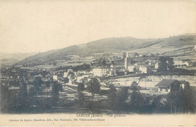 69 LAMURE, vue générale 1915