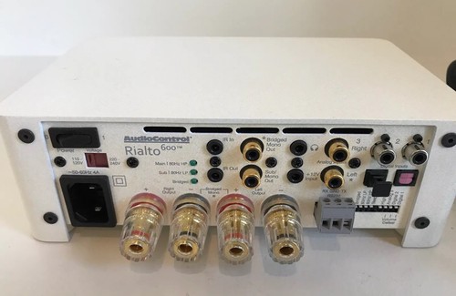 AudioControl Rialto 600 Stereo Compact Amplifier w/DAC (White) - Demo Unit