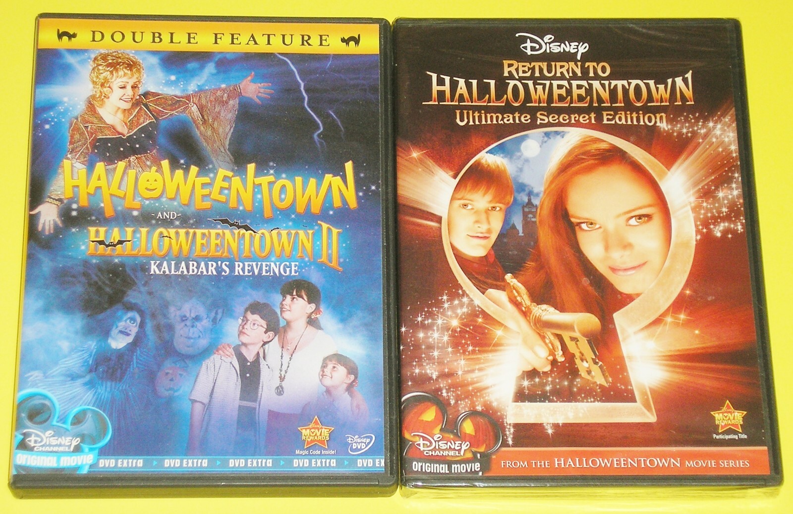 Disney DVD Lot - Halloweentown 1 & 2 / Return to