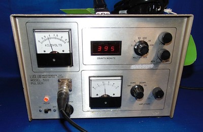 Ludlum Model 500 Pulser Calibrator Radiation Geiger Eberline Current Calibration
