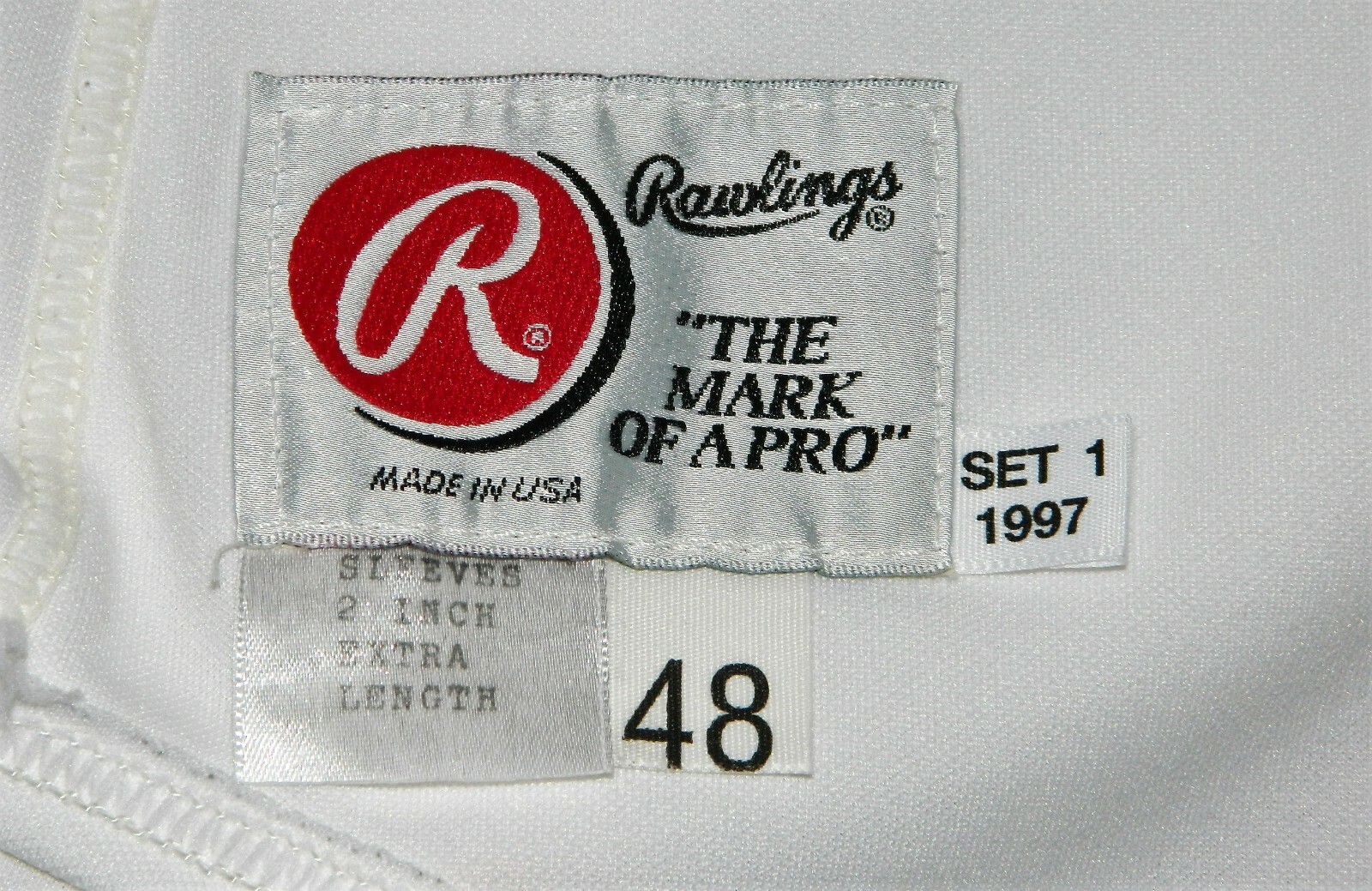 1997 Paul Wagner (Set 1) Game Worn Pittsburgh Pirates Home Jersey #43