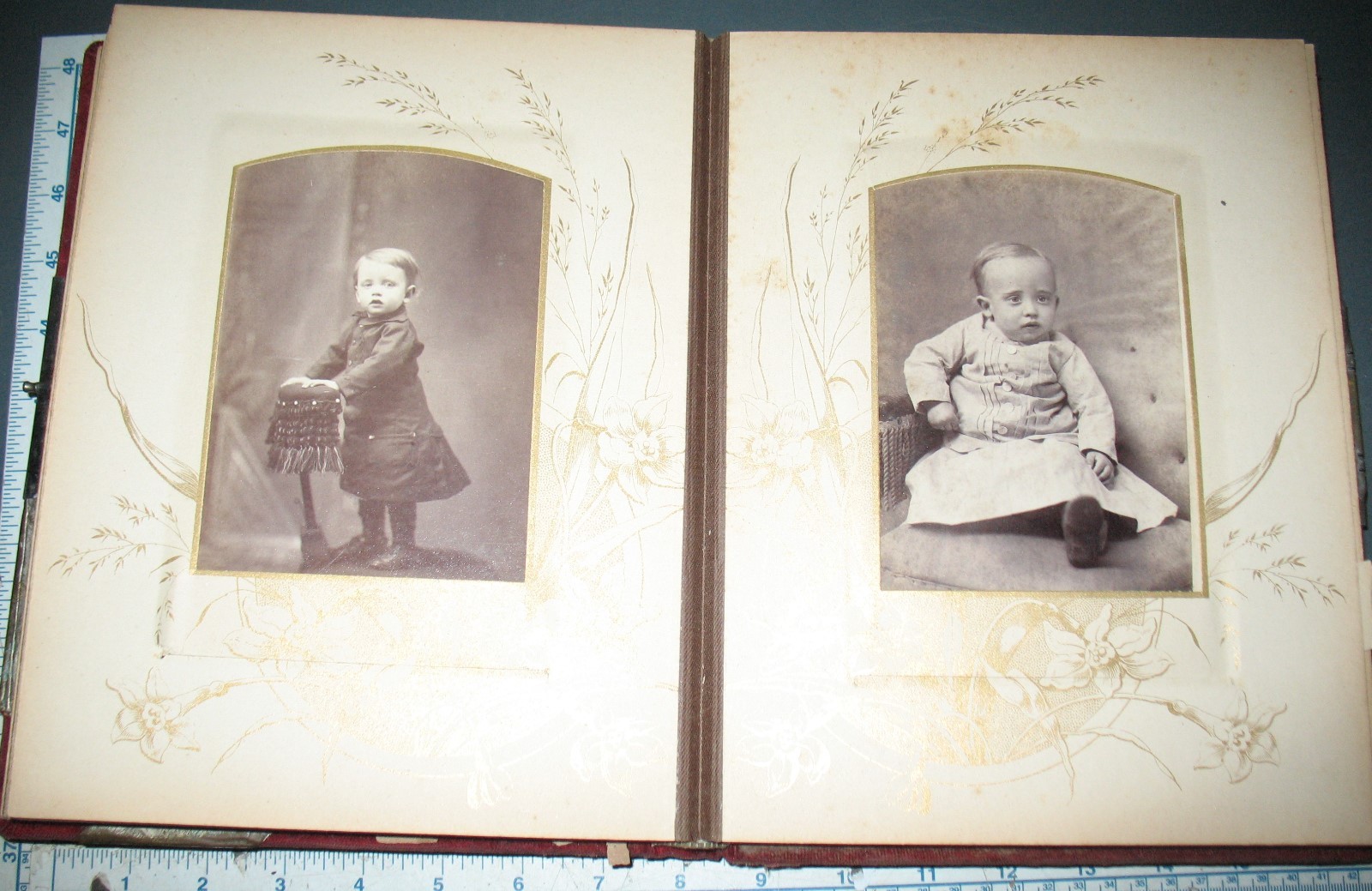 Antique Photo Album Cabinet Cards Photographs