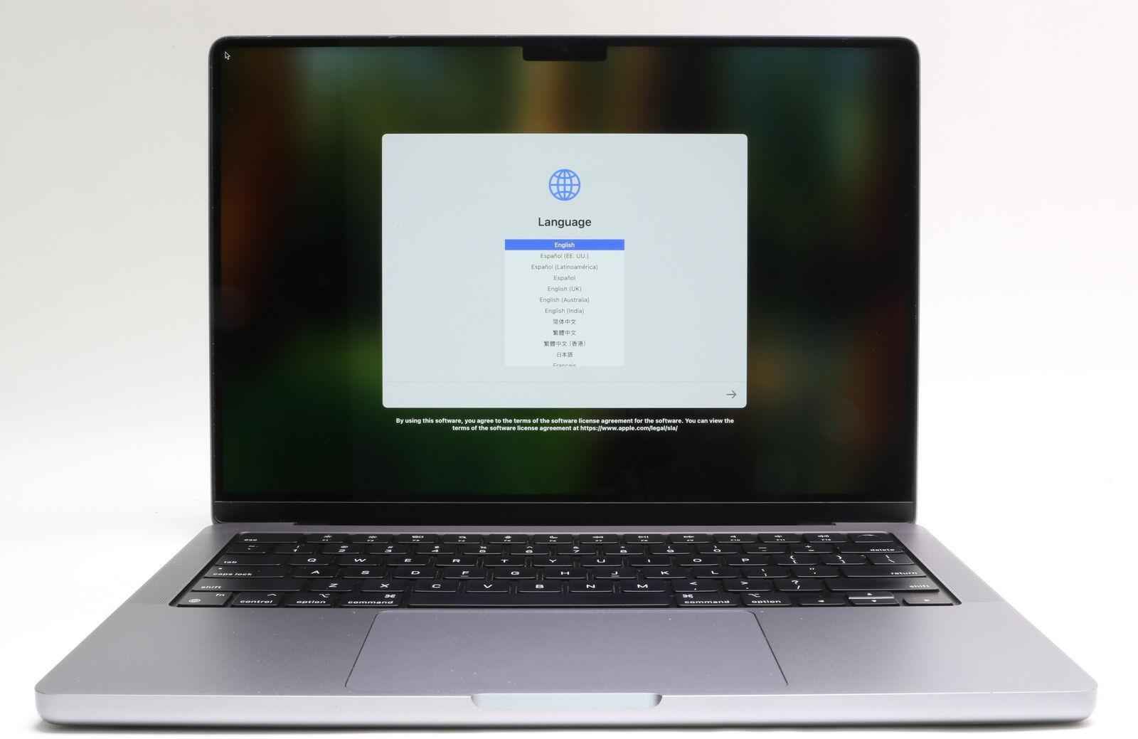 Apple MacBook Pro 14 In M1 Pro Chip 2021 16GB 512GB SSD Space Gray