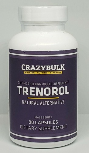 CrazyBulk TRENOROL 1 Month Supply 90 capsules New sealed Expires 05/22