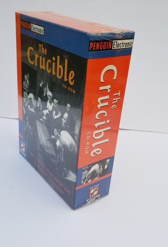 RARE The CRUCIBLE CD-ROM Penguin Electronics Windows Study Guide NEW Sealed