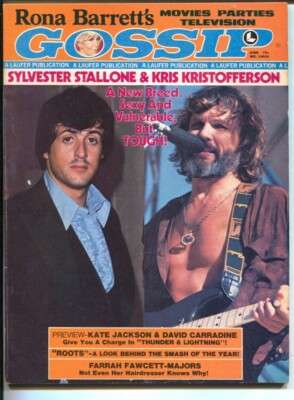 MAG: Rona Barrett's Gossip-6/1977-Laufer-Stallone-Kristofferson cover-star pi...