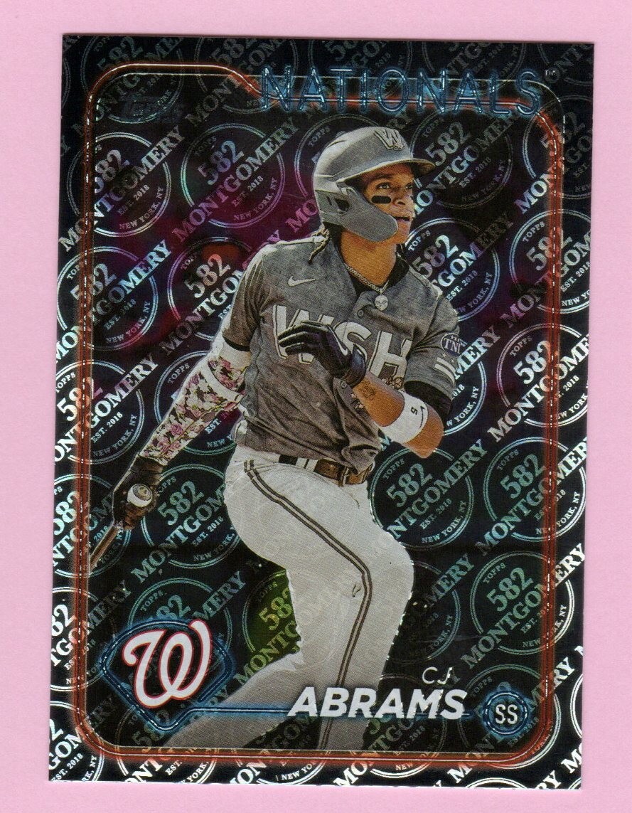 99枚限定 CJ ABRAMS Stadium club CJアブラムス 2024 Stadium Club - #222 CJ Abrams - Washington Nationals | eBay