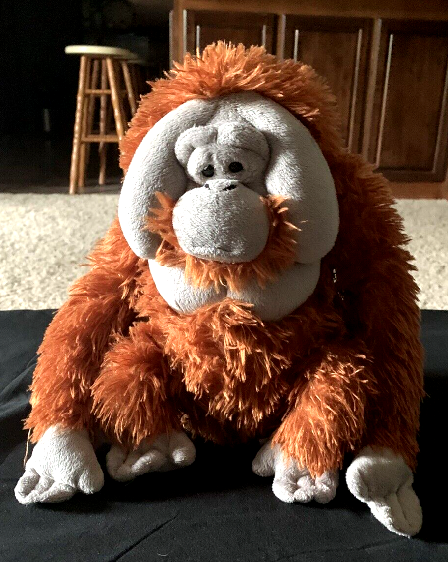 2016 Wild Republic Orangutan Stuffed Toy Plush 12