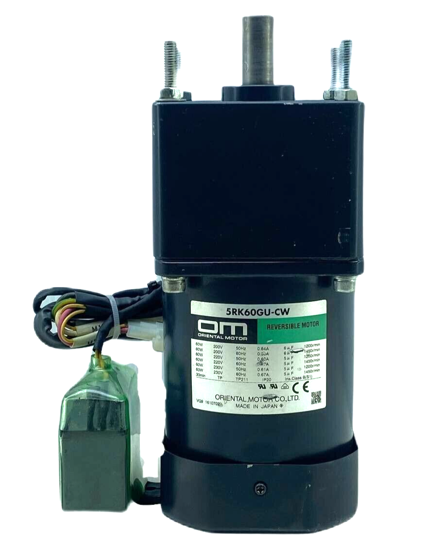 ORIENTAL MOTOR 5RK60GU-CW REVERSIBLE MOTOR W/ 5GU3.6KB GEAR