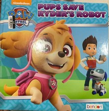 NICKELODEON PAW PATROL Pups Save Ryderâs Robot Book | eBay