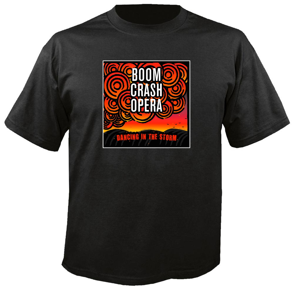 tee shirt new adult unisex Aussie rock legends BOOM CRASH