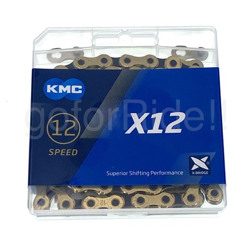 KMC X12 Speed 126L Chain Gold/Black