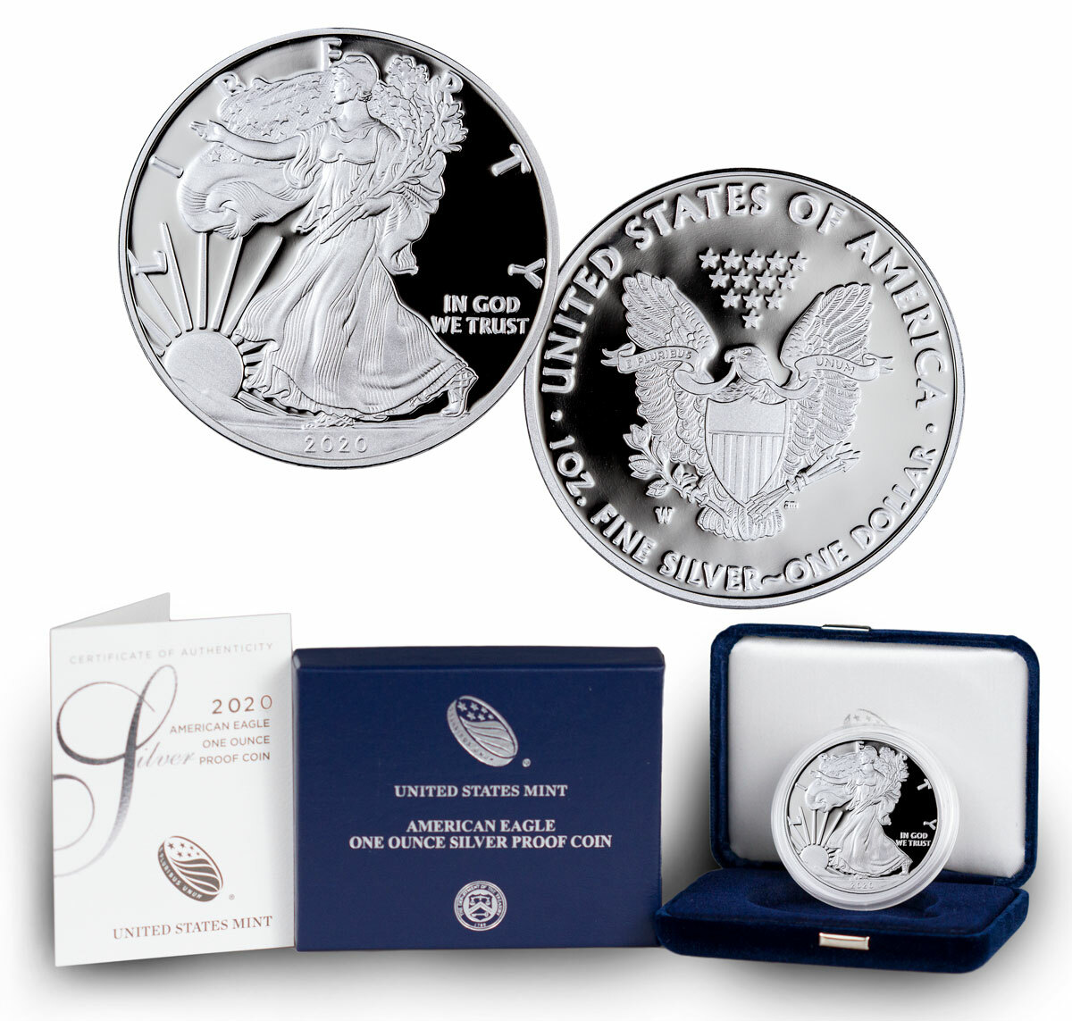 Lot of 5 2020 Austria 1 oz Silver Philharmonic €1.50 Coins BU SKU60377