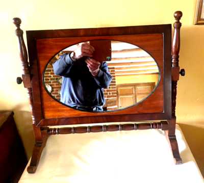 Georgian dressing table mirror deals