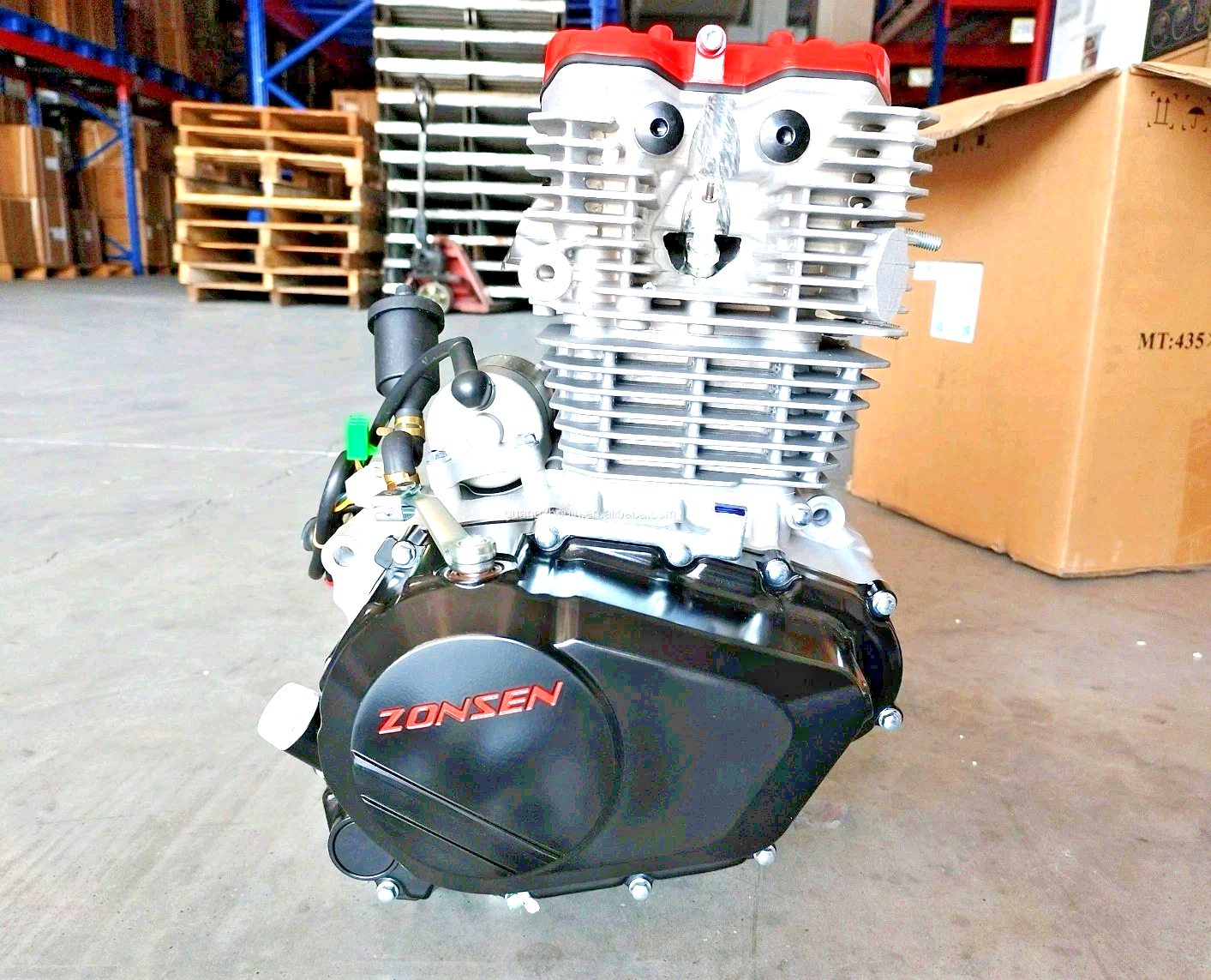 クルミン Zongshen CB300RL 4-Valve SOHC 300cc Performance Engine 29hp