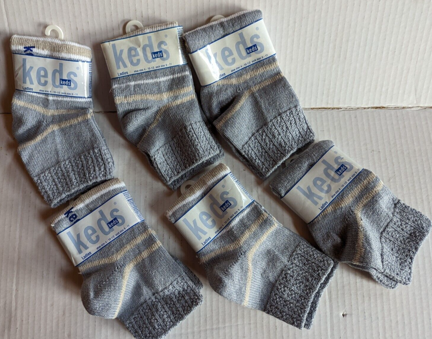 S (light Blue/tan/white) - New W/ Tags! (shoe Sz 4-11)