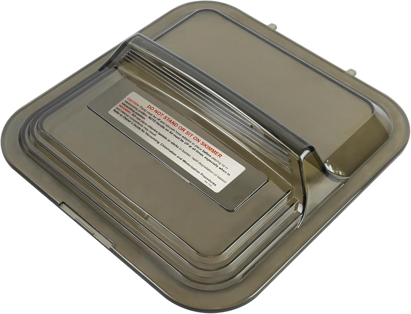 1107-1356 Pool Skimmer Lid Clear Tinted Black, Compatible with Doughboy | Pool S