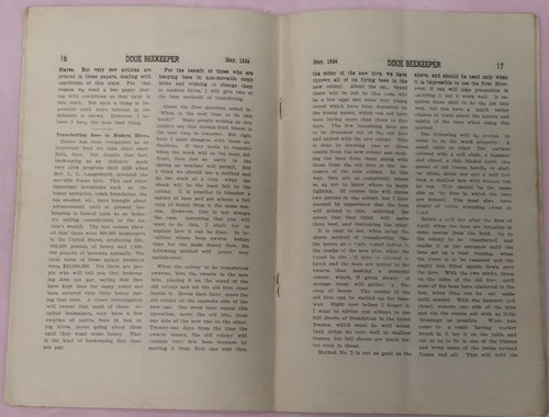 Dixie Beekeeper. May 1924 Vintage Georgia Beekeeping Journal Magazine Book