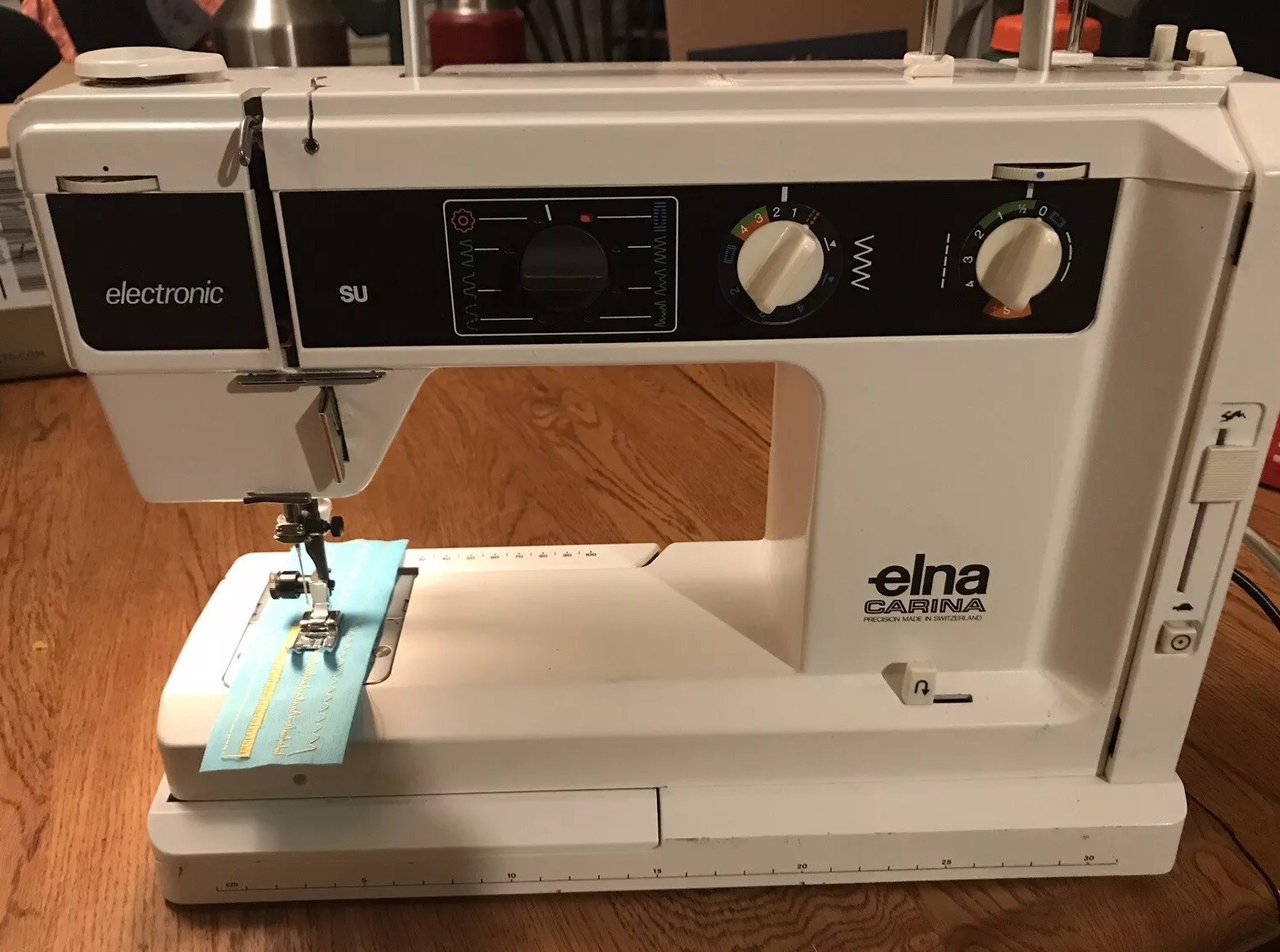 ELNA CARINA SEWING MACHINE WITH MANY ACCESSORIES